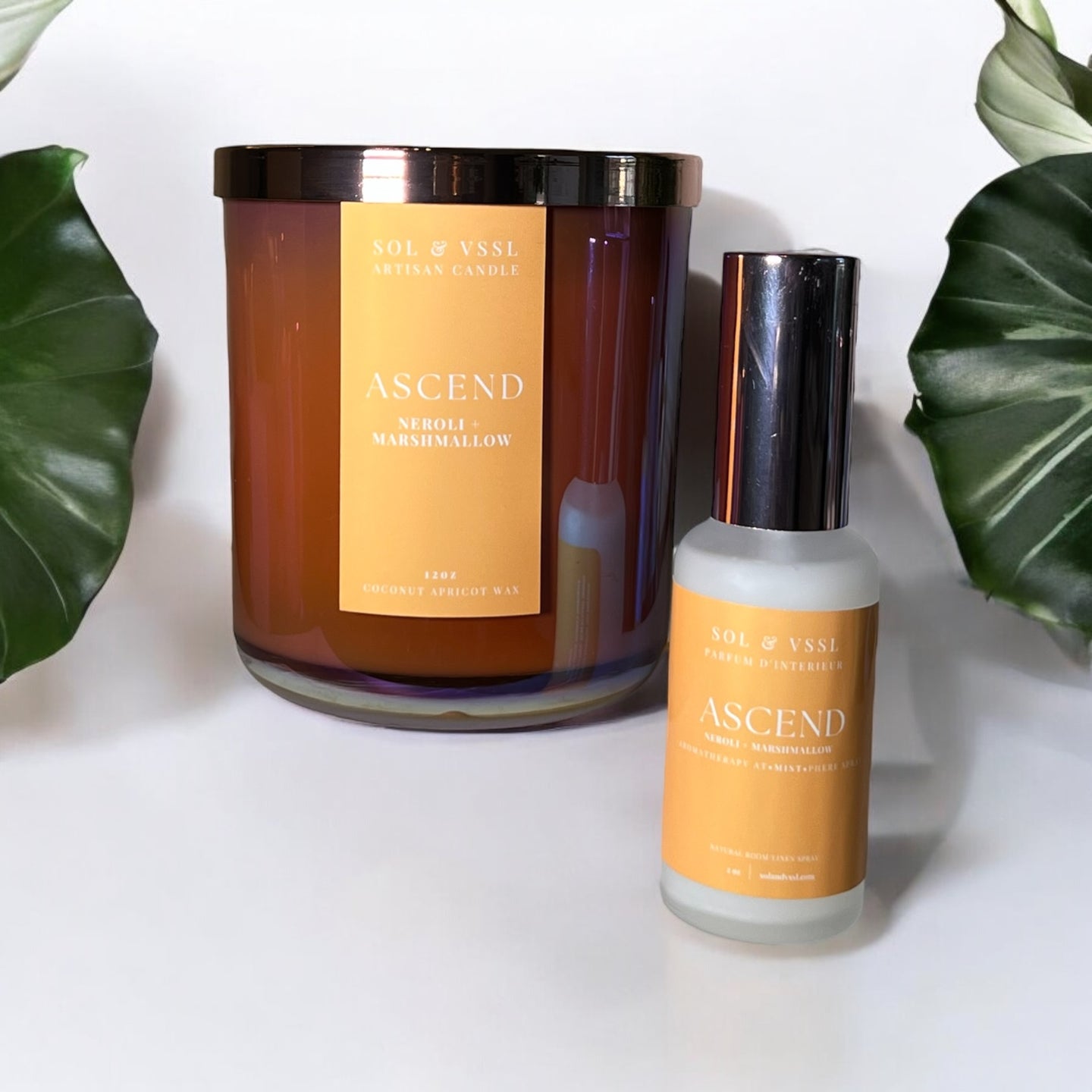 ASCEND | LUXE Candle + Interior Fragrance Mist Set (SCENT REVAMP)